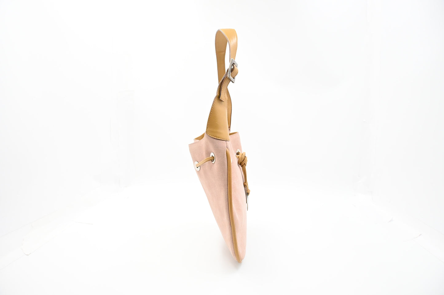 Gucci Hobo Bag in Pink Suede Leather