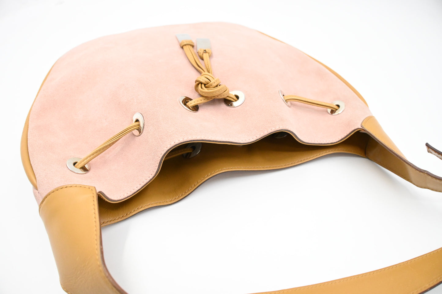 Gucci Hobo Bag in Pink Suede Leather