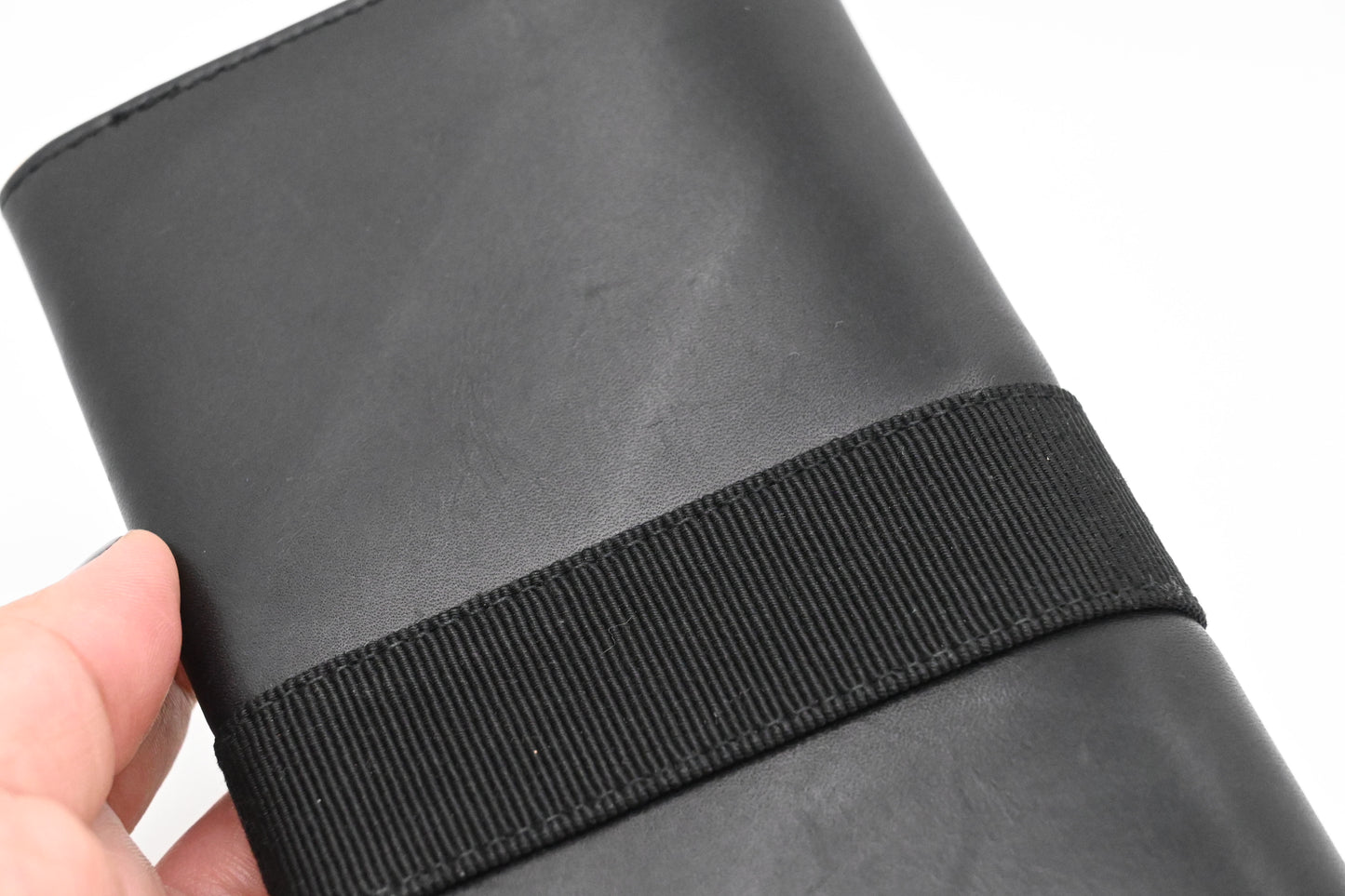 Ferragamo Long Wallet in Black Leather