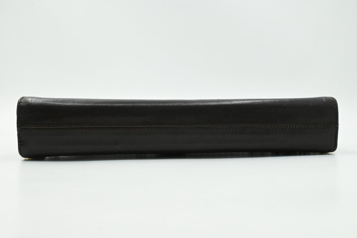 Ferragamo Shoulder Bag in Dark Brown Leather