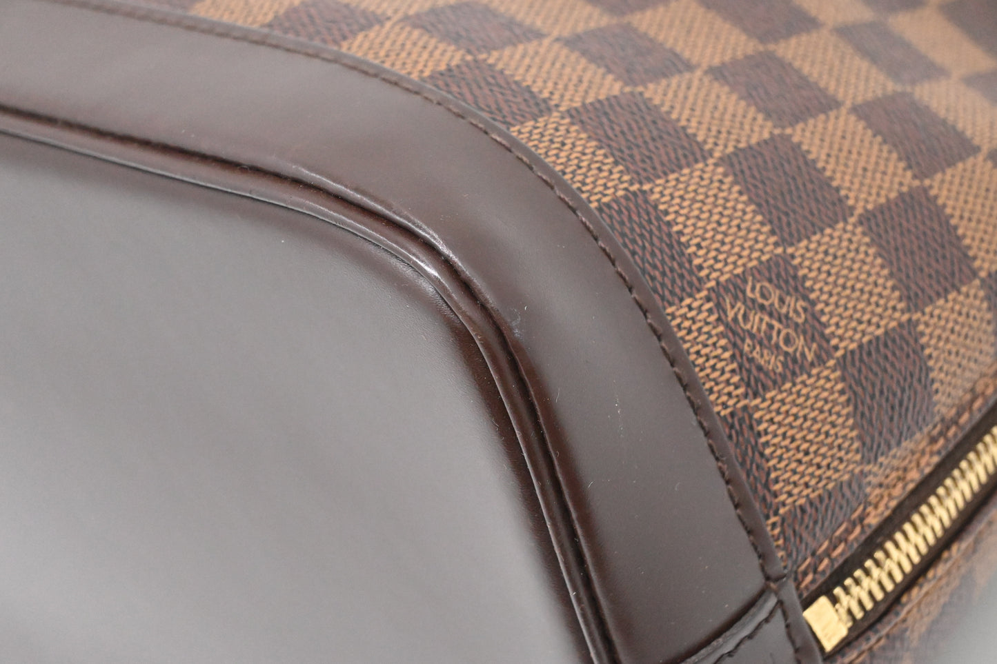 Louis Vuitton Alma PM in Damier Ebene Canvas