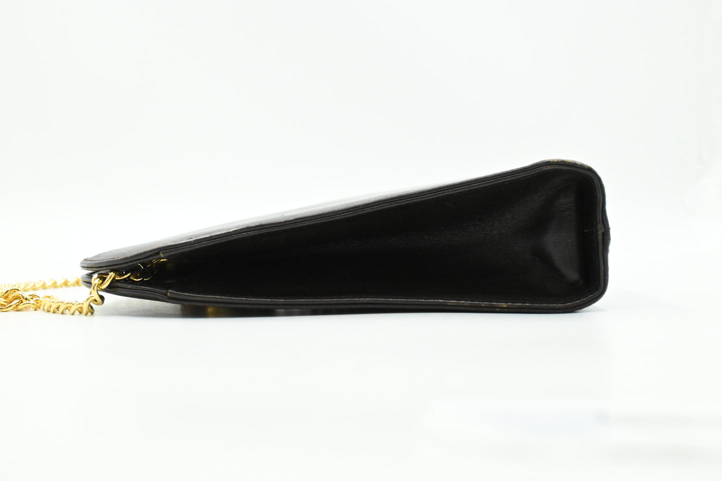 Ferragamo Shoulder Bag in Dark Brown Leather