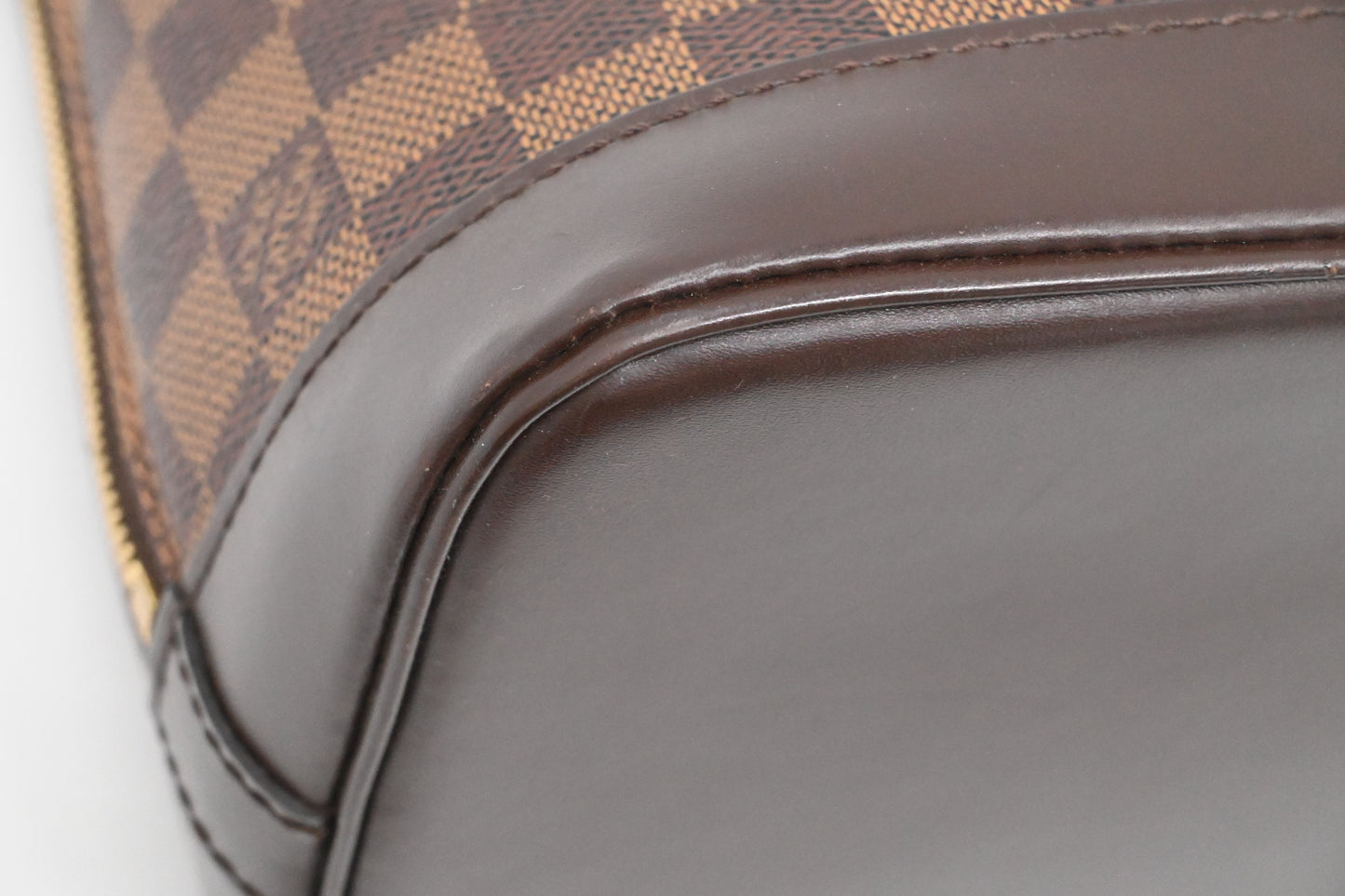 Louis Vuitton Alma PM in Damier Ebene Canvas