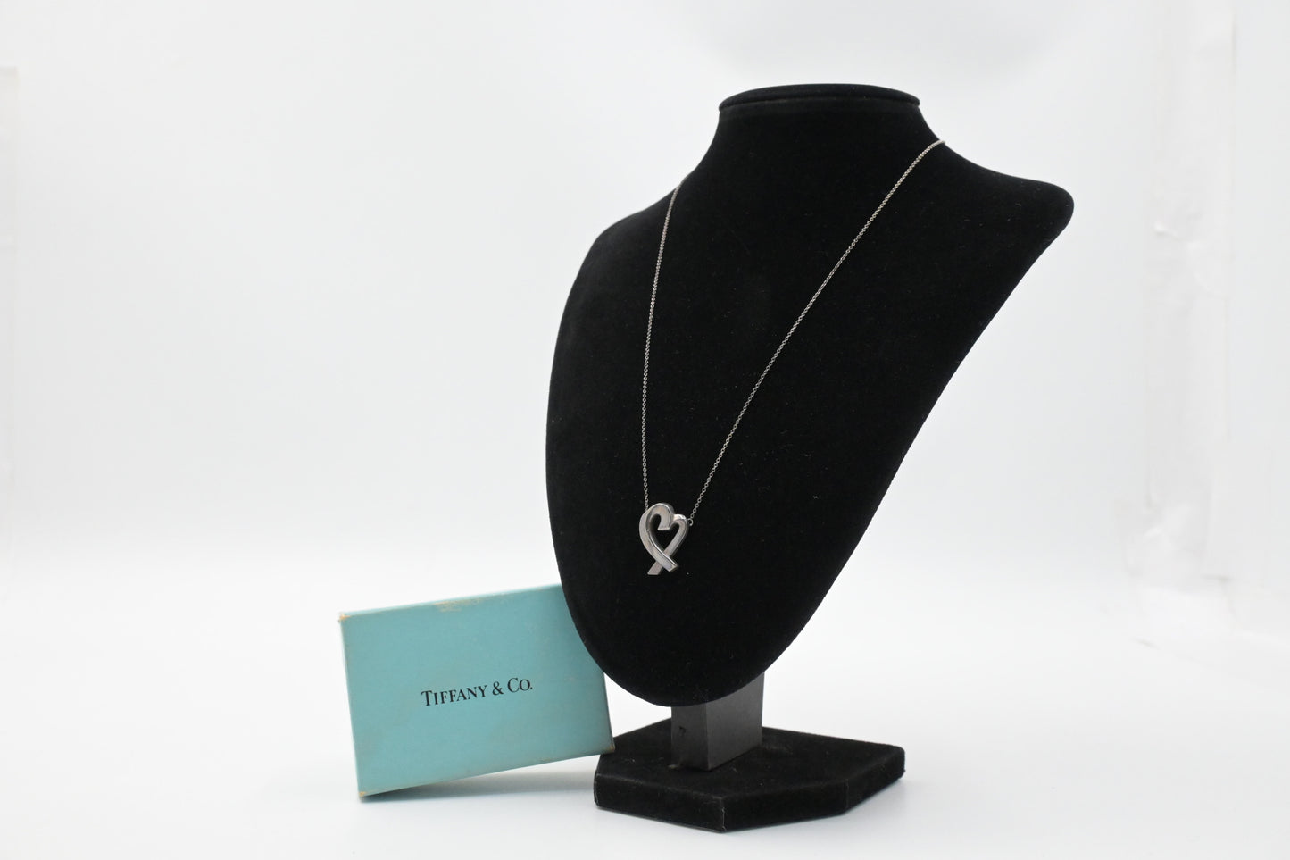 Tiffany & Co. Large Loving Heart Necklace in Sterling Silver