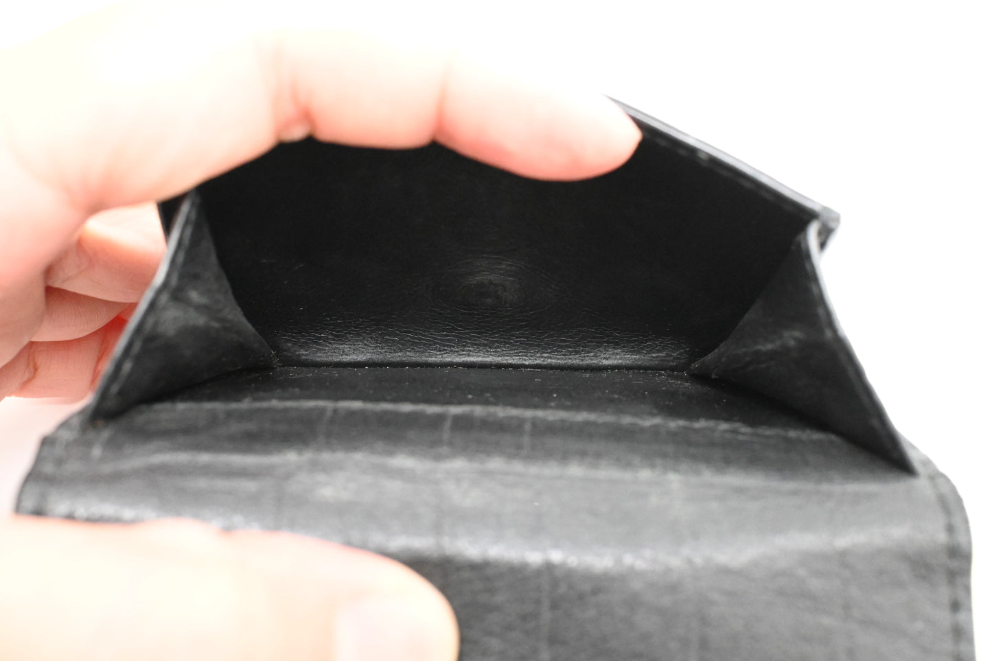 YSL Saint Laurent Compact Wallet in Croc-Effect Calfskin Leather
