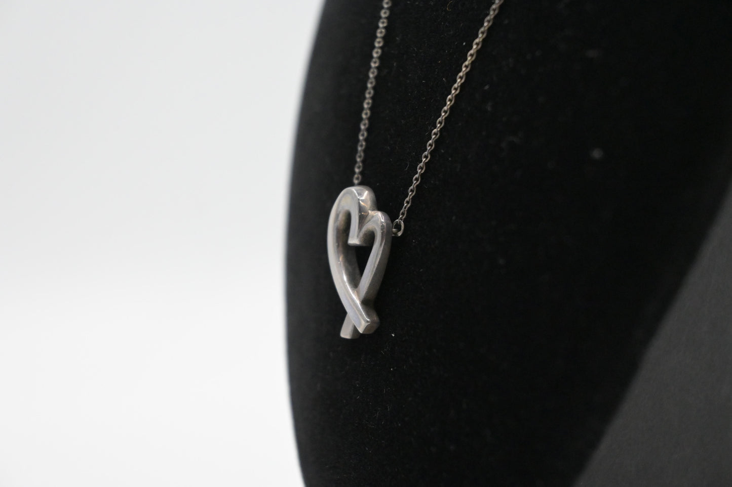Tiffany & Co. Large Loving Heart Necklace in Sterling Silver
