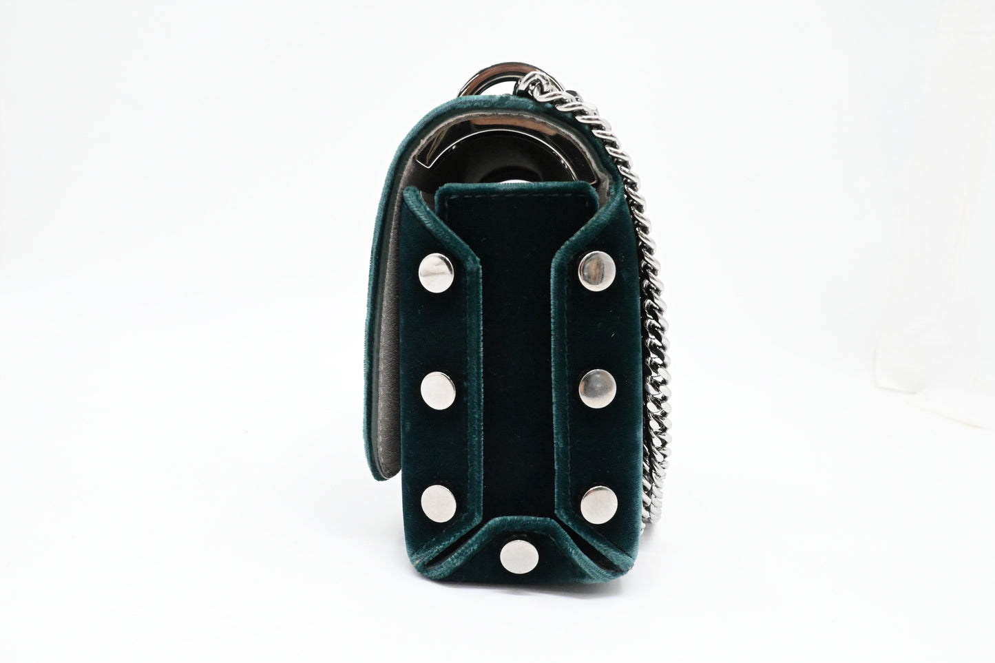 Jimmy Choo Lockett Petite in Teal Velvet