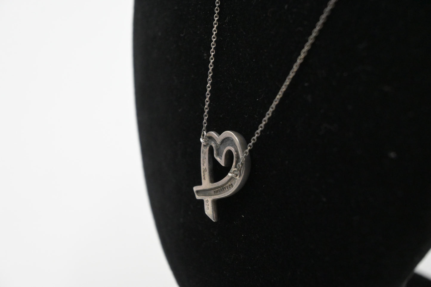Tiffany & Co. Large Loving Heart Necklace in Sterling Silver