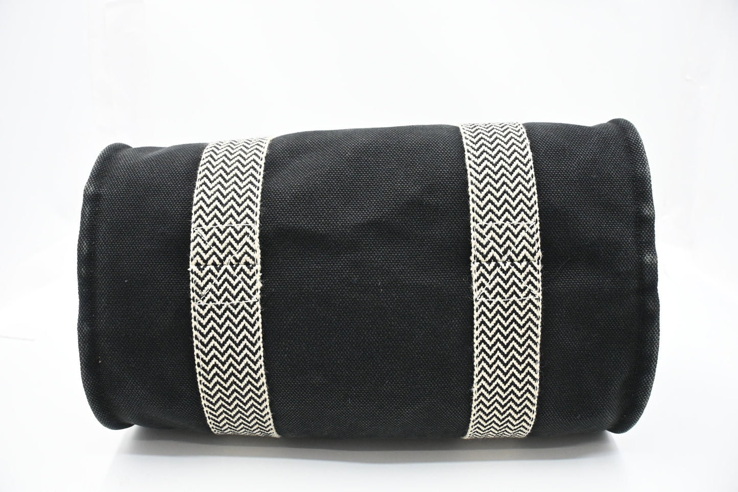 Hermes Cannes PM in Black Canvas