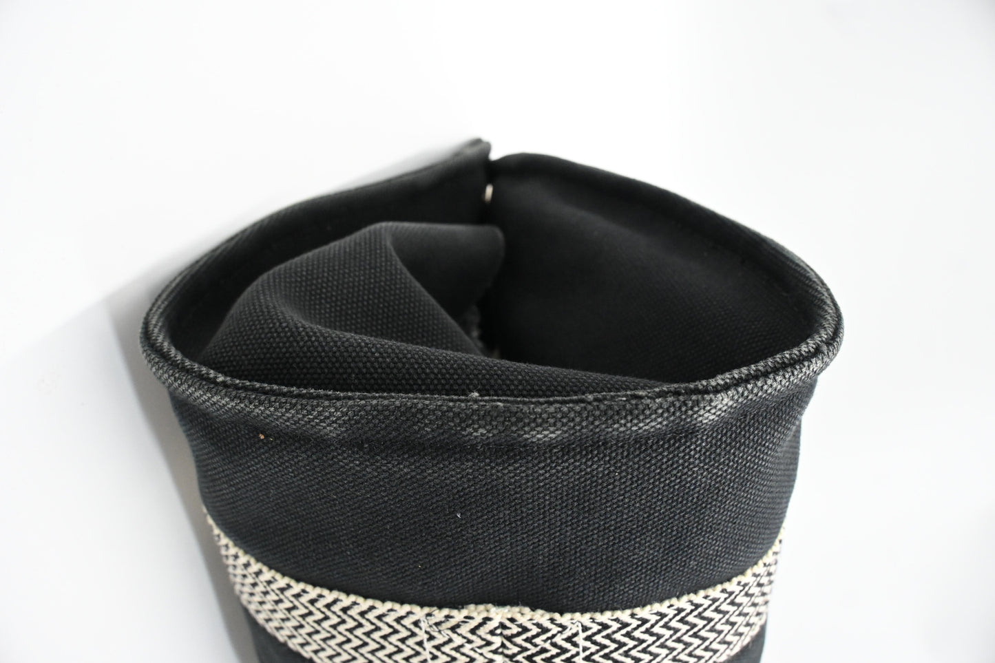 Hermes Cannes PM in Black Canvas