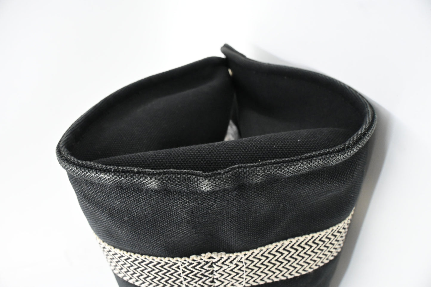 Hermes Cannes PM in Black Canvas