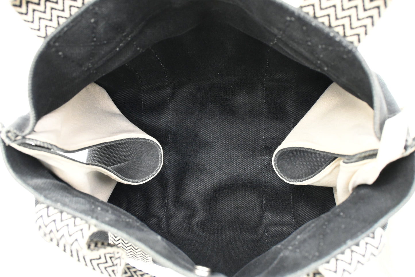 Hermes Cannes PM in Black Canvas