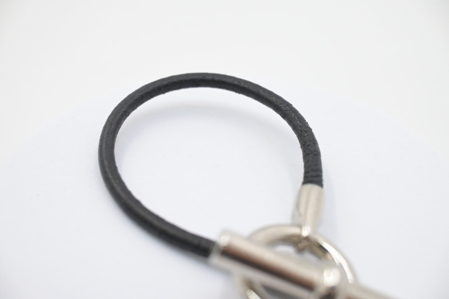 Hermes Bracelet in Black Leather