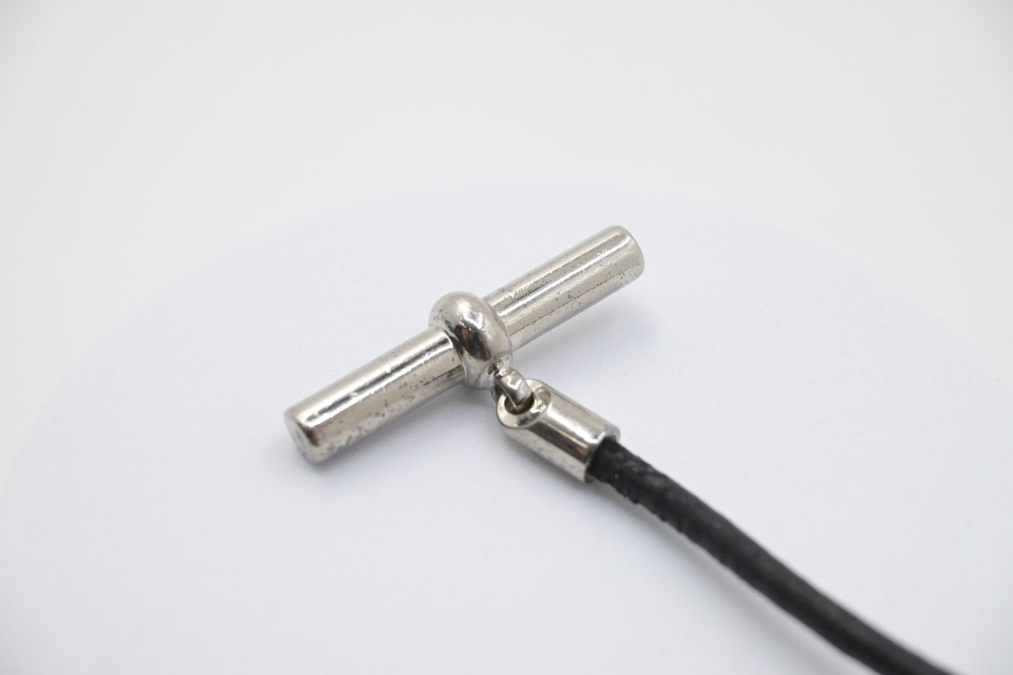 Hermes Bracelet in Black Leather