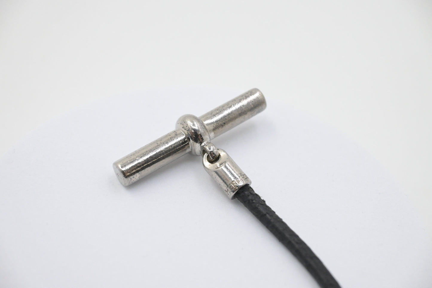 Hermes Bracelet in Black Leather