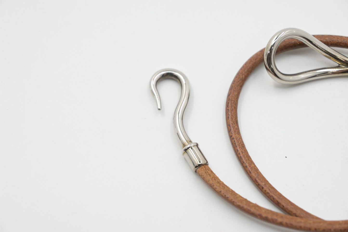 Hermes Jumbo Bracelet in Brown Leather