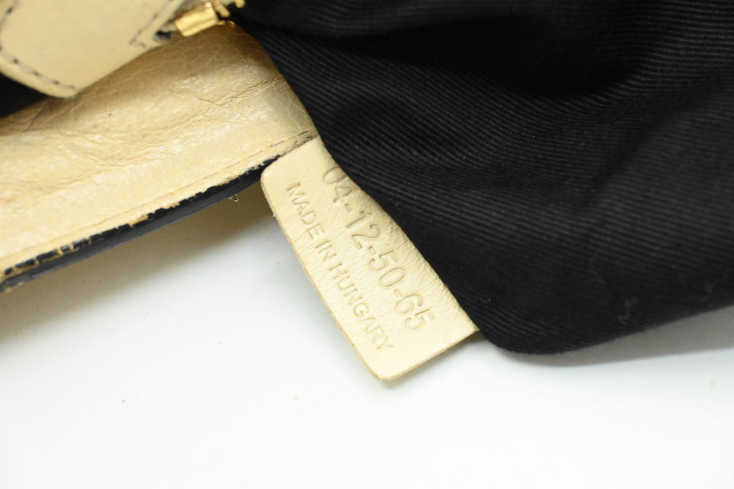 Chloe Ethel in Cream Leather