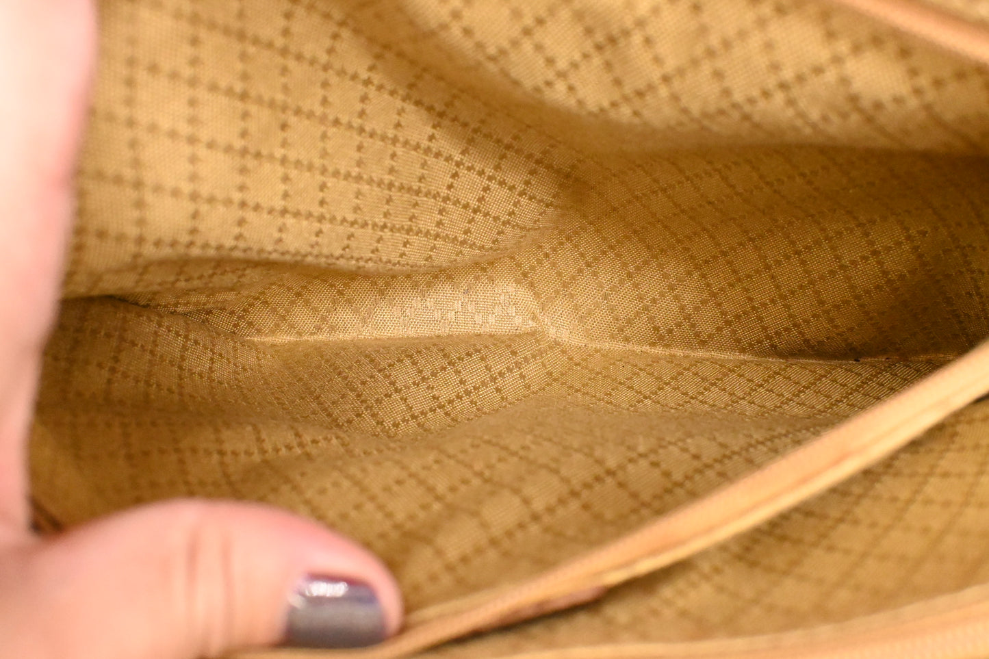 Gucci 2way Tote in Brown Suede Leather
