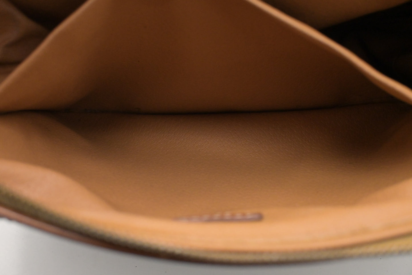 Celine Clutch in Brown Macadam Canvas
