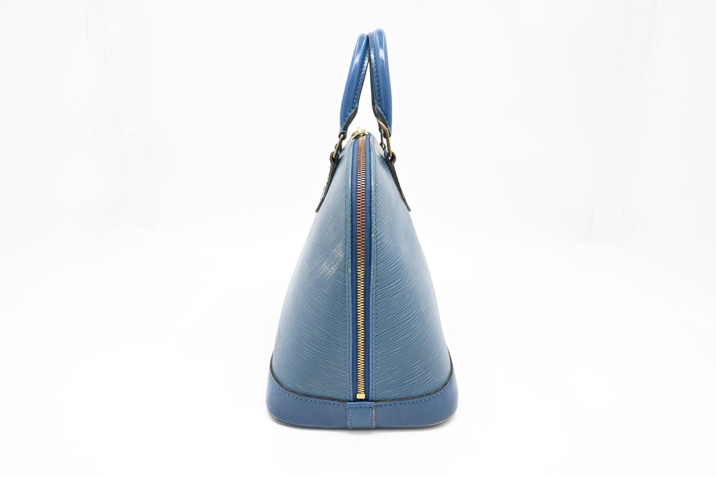Louis Vuitton Alma PM in Blue Epi Leather