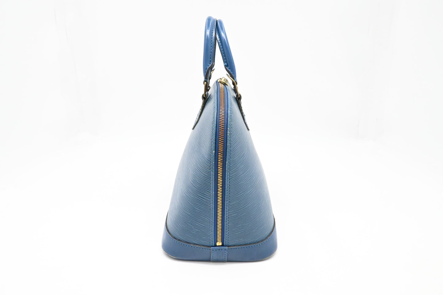 Louis Vuitton Alma PM in Blue Epi Leather