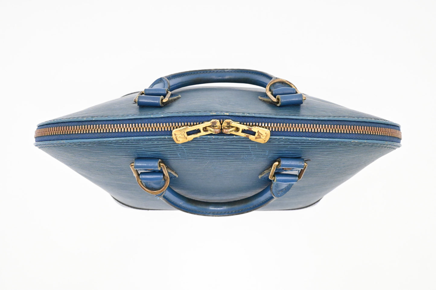 Louis Vuitton Alma PM in Blue Epi Leather