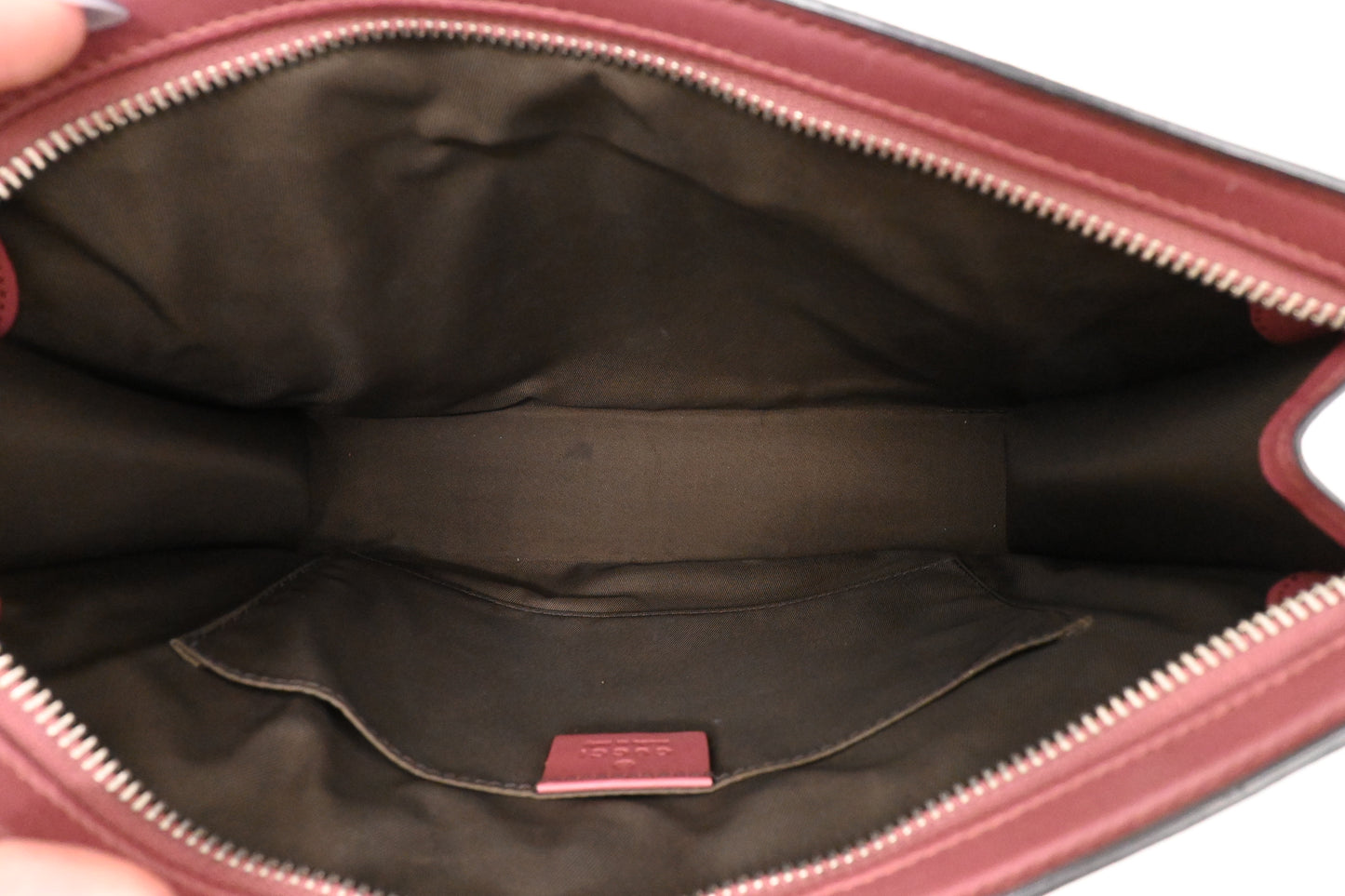 Gucci Clutch in Pink Blooms GG Canvas