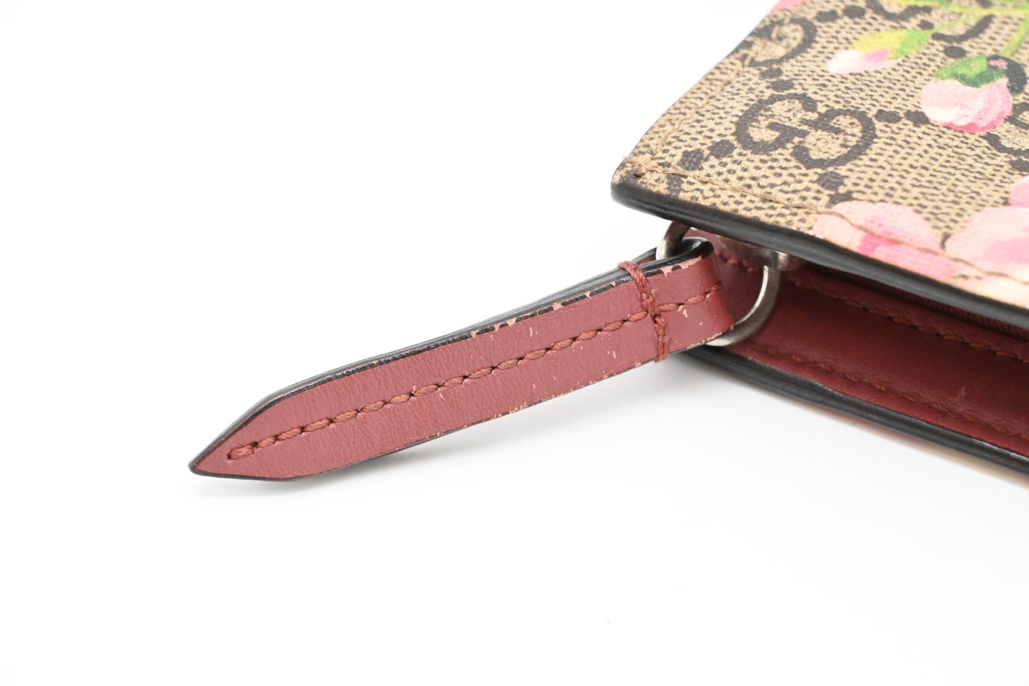 Gucci Clutch in Pink Blooms GG Canvas