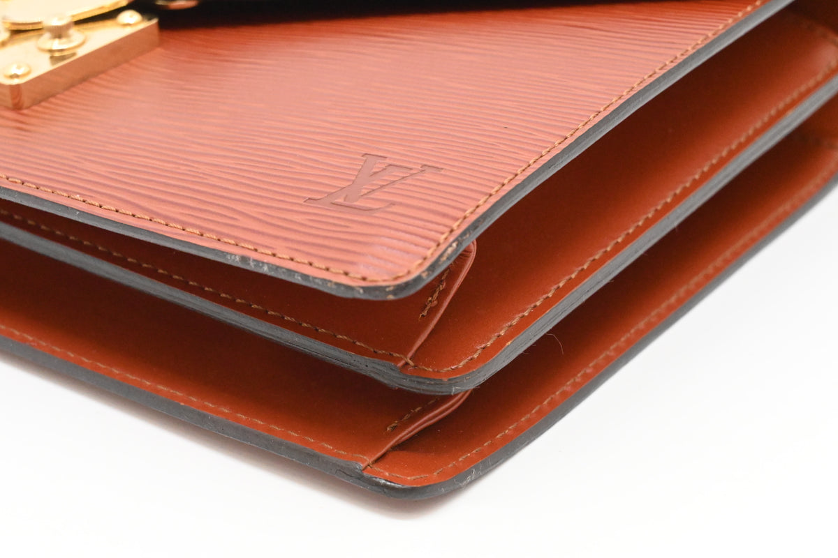 Louis Vuitton Concorde in Kenyan Fauve Epi Leather