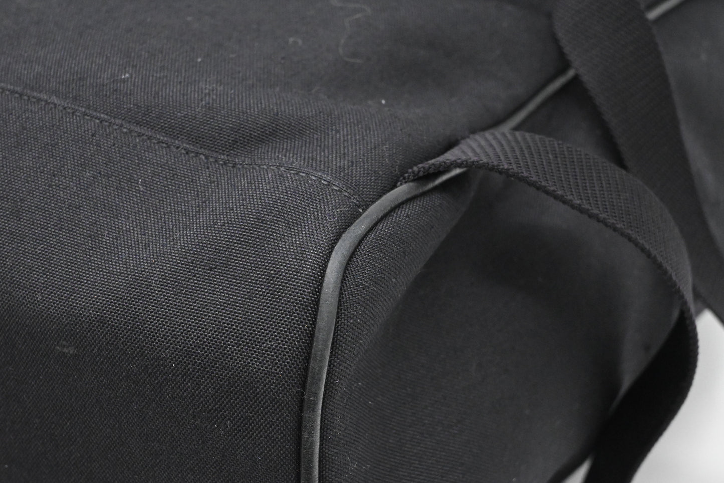 YSL Saint Laurent City Backpack in Black Canvas