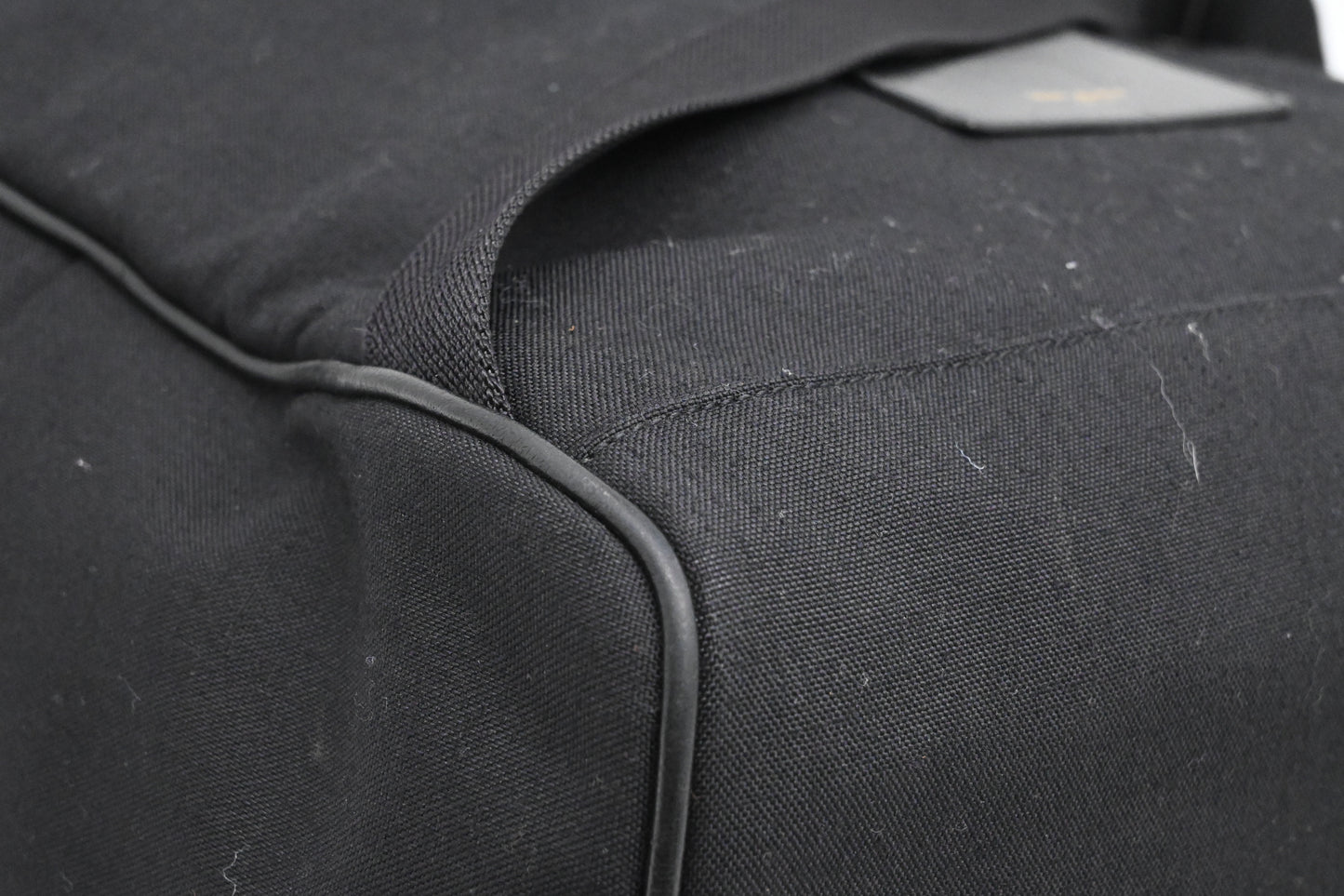 YSL Saint Laurent City Backpack in Black Canvas