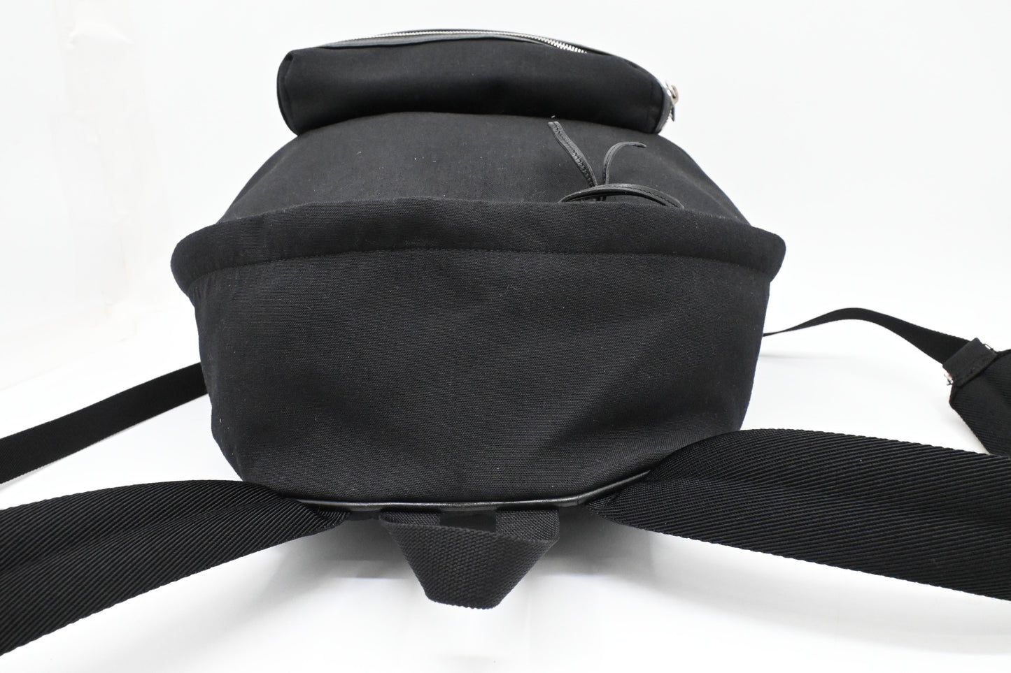 YSL Saint Laurent City Backpack in Black Canvas