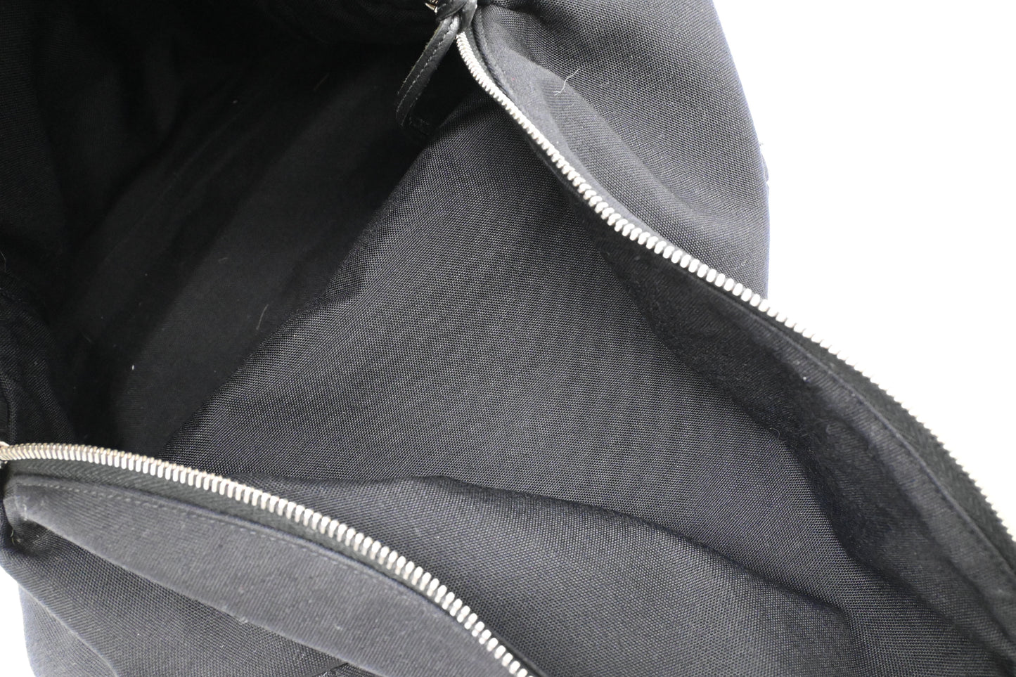 YSL Saint Laurent City Backpack in Black Canvas