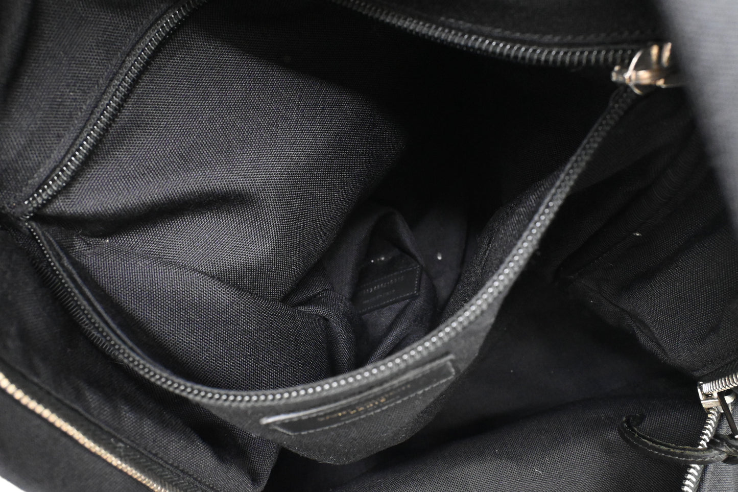 YSL Saint Laurent City Backpack in Black Canvas