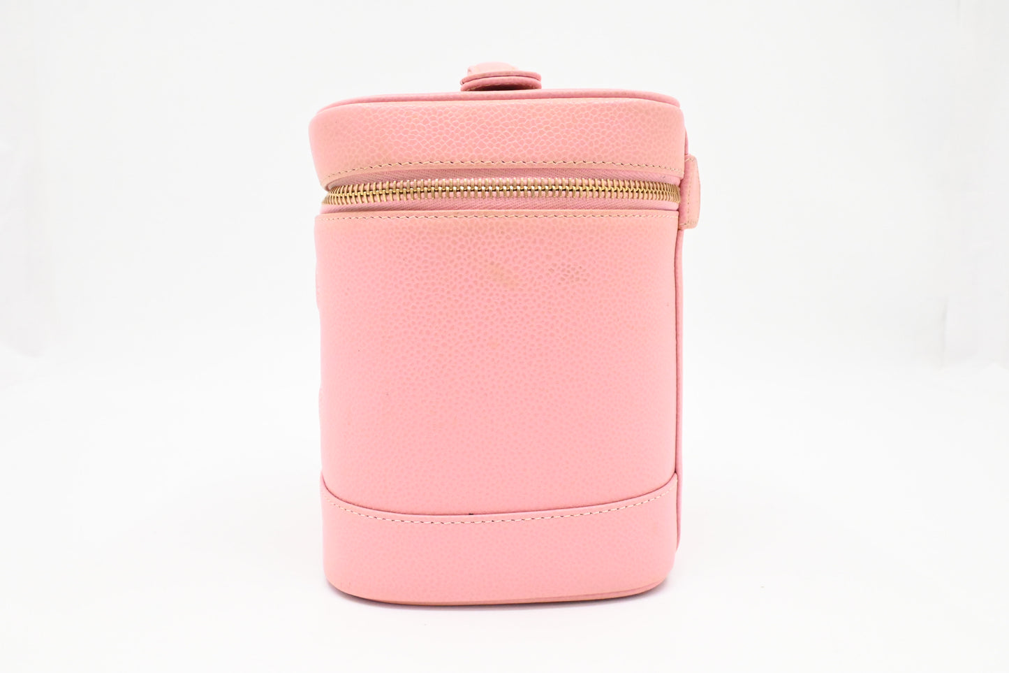 Chanel Vanity Bag in Pink Caviar Leather