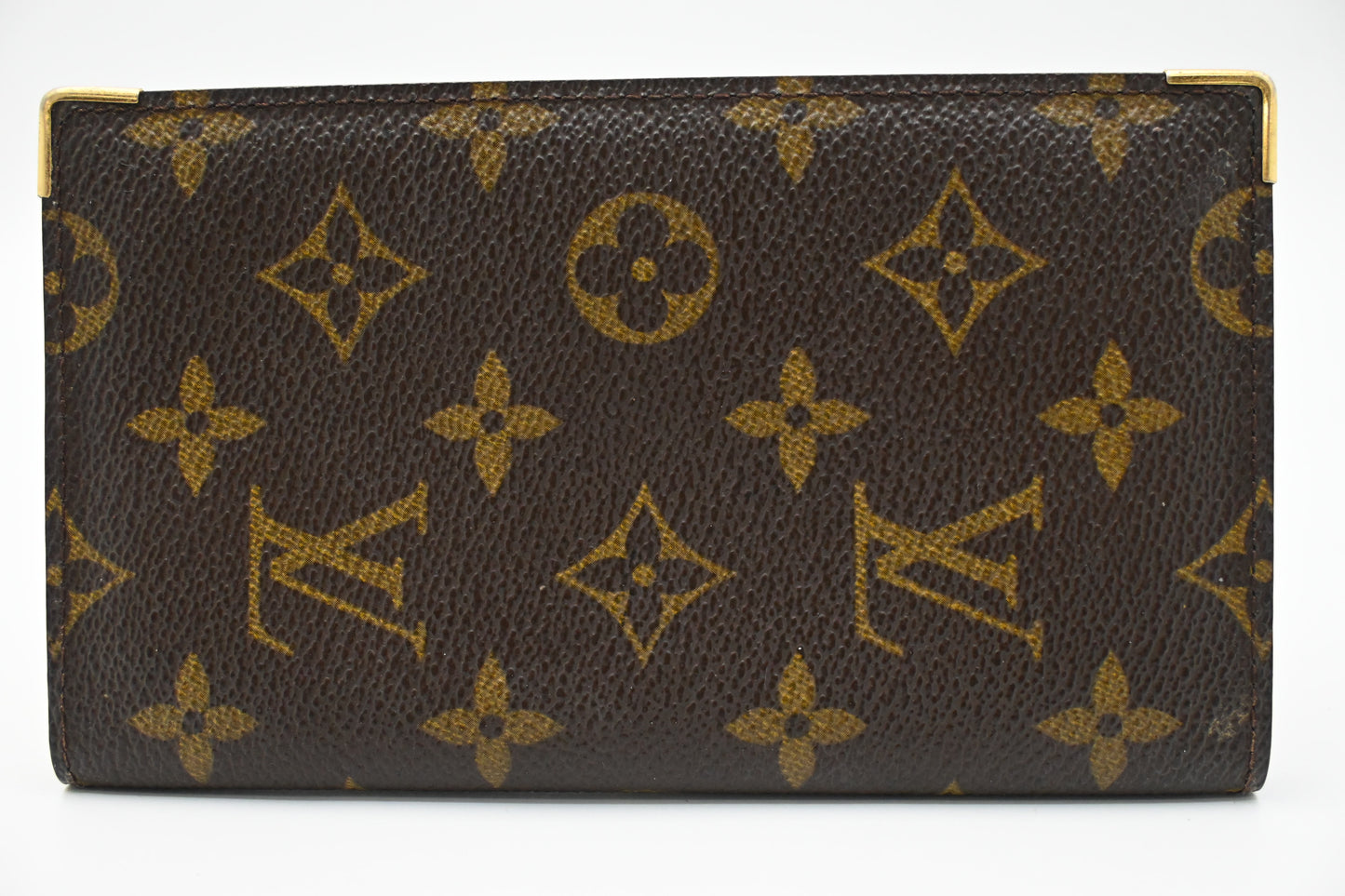 Louis Vuitton Long Wallet in Monogram Canvas
