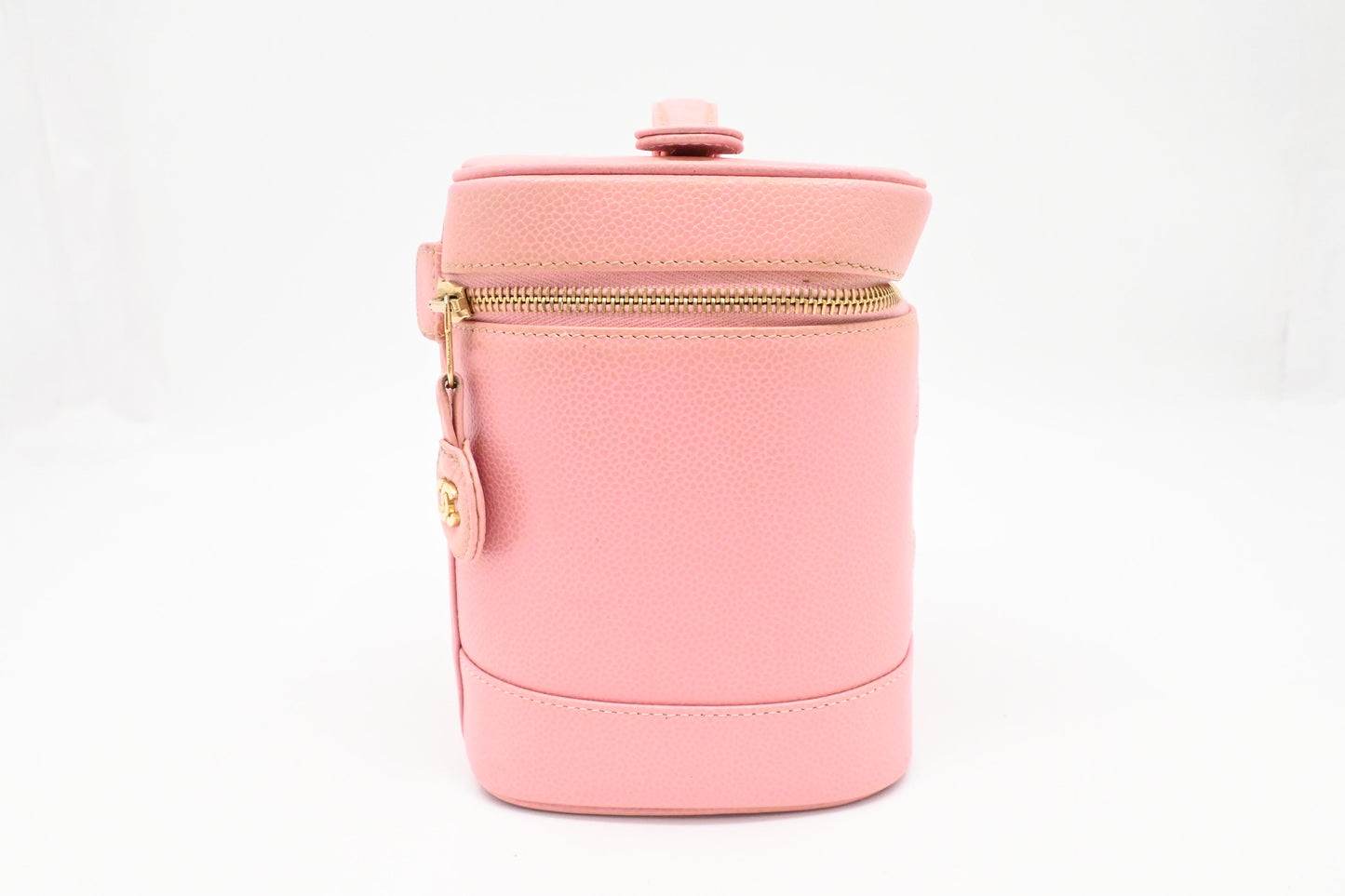 Chanel Vanity Bag in Pink Caviar Leather