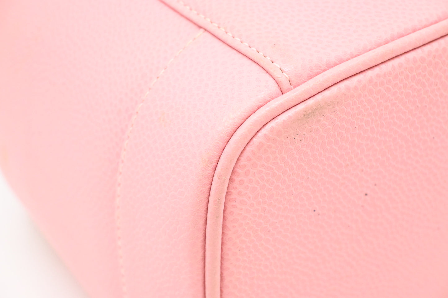 Chanel Vanity Bag in Pink Caviar Leather