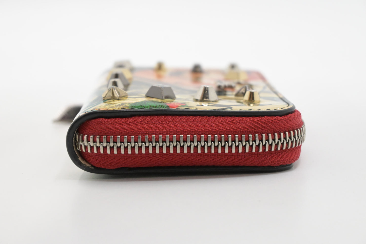 Louboutin Zippy Coin Case in Patent Leather