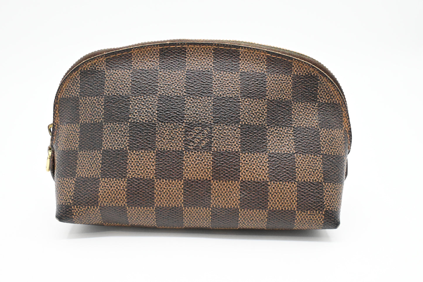 Louis Vuitton Pochette Cosmetique in Damier Ebene Canvas