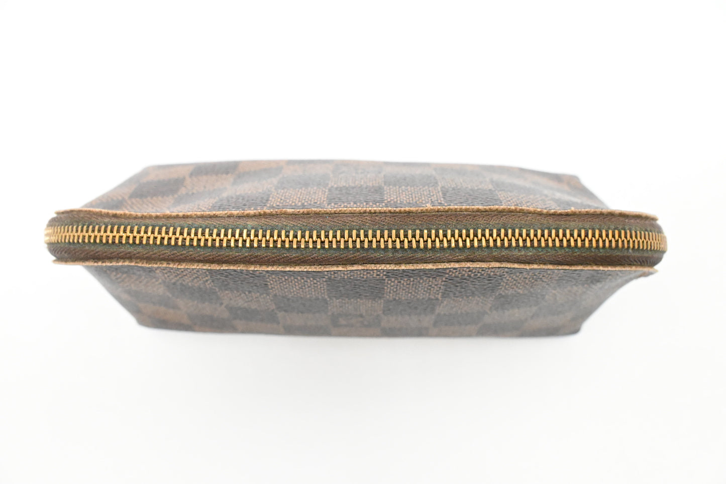 Louis Vuitton Pochette Cosmetique in Damier Ebene Canvas