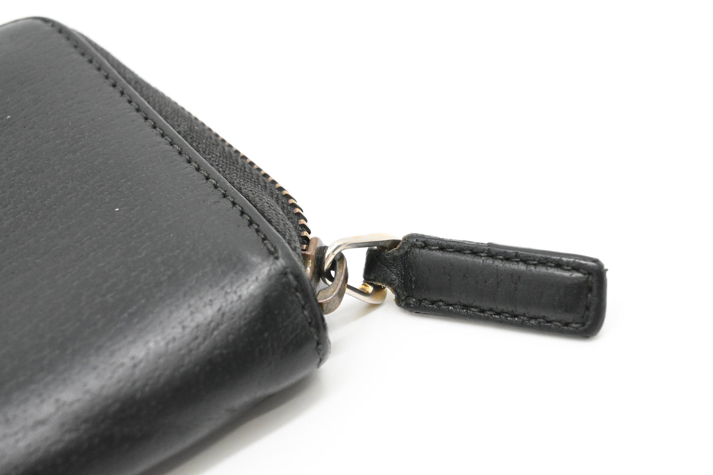 Gucci Zippy Wallet in Black Leather