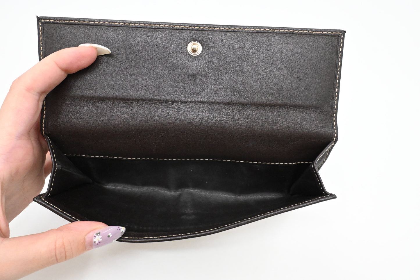 Gucci Long Wallet in Brown Canvas