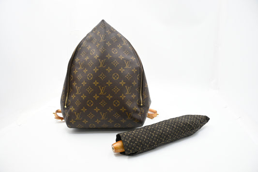 Louis Vuitton x Sybilla Century Anniversary "Shopping in the Rain" Backpack in Monogram Canvas