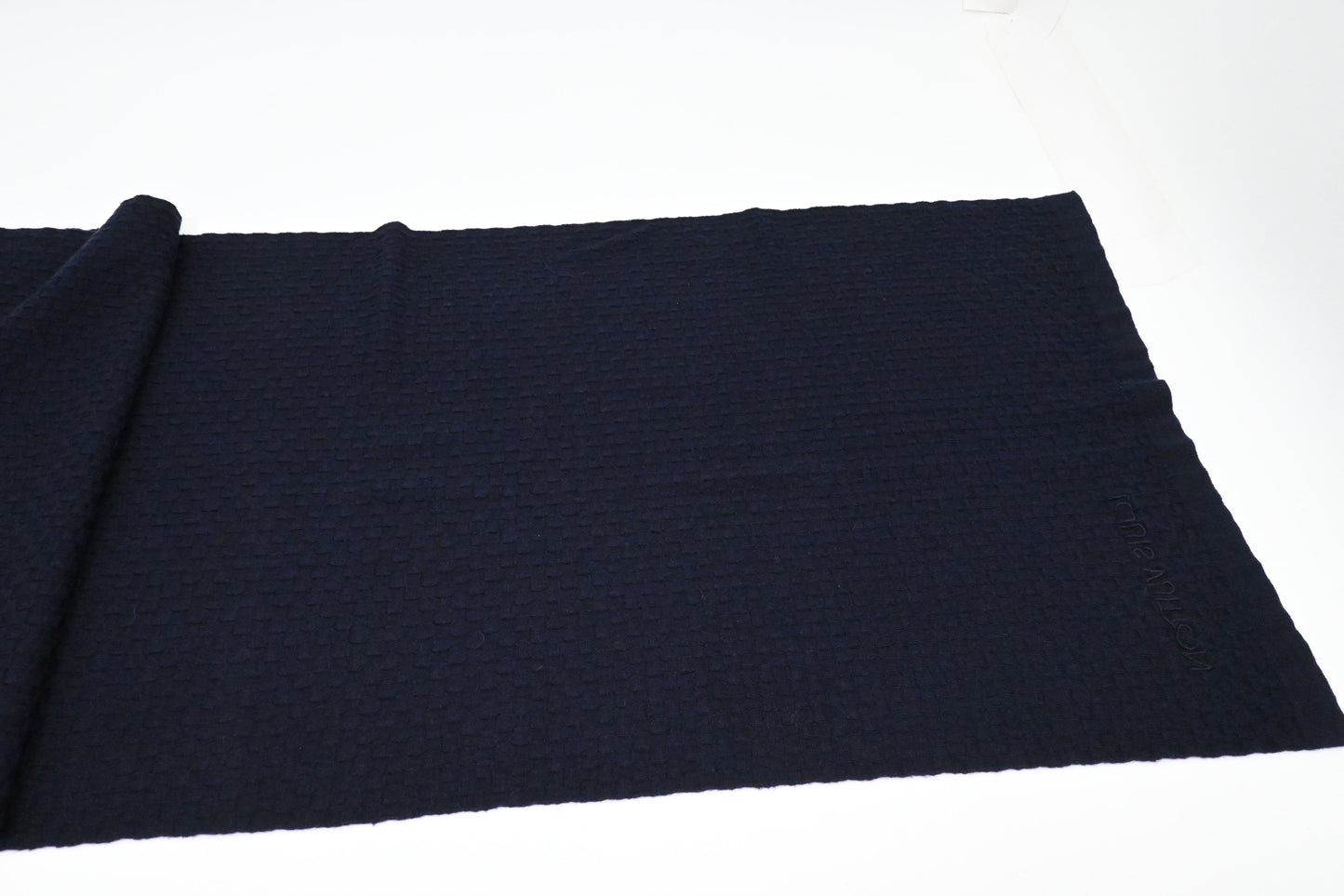 Louis Vuitton Scarf in Blue Cotton and Cashmere