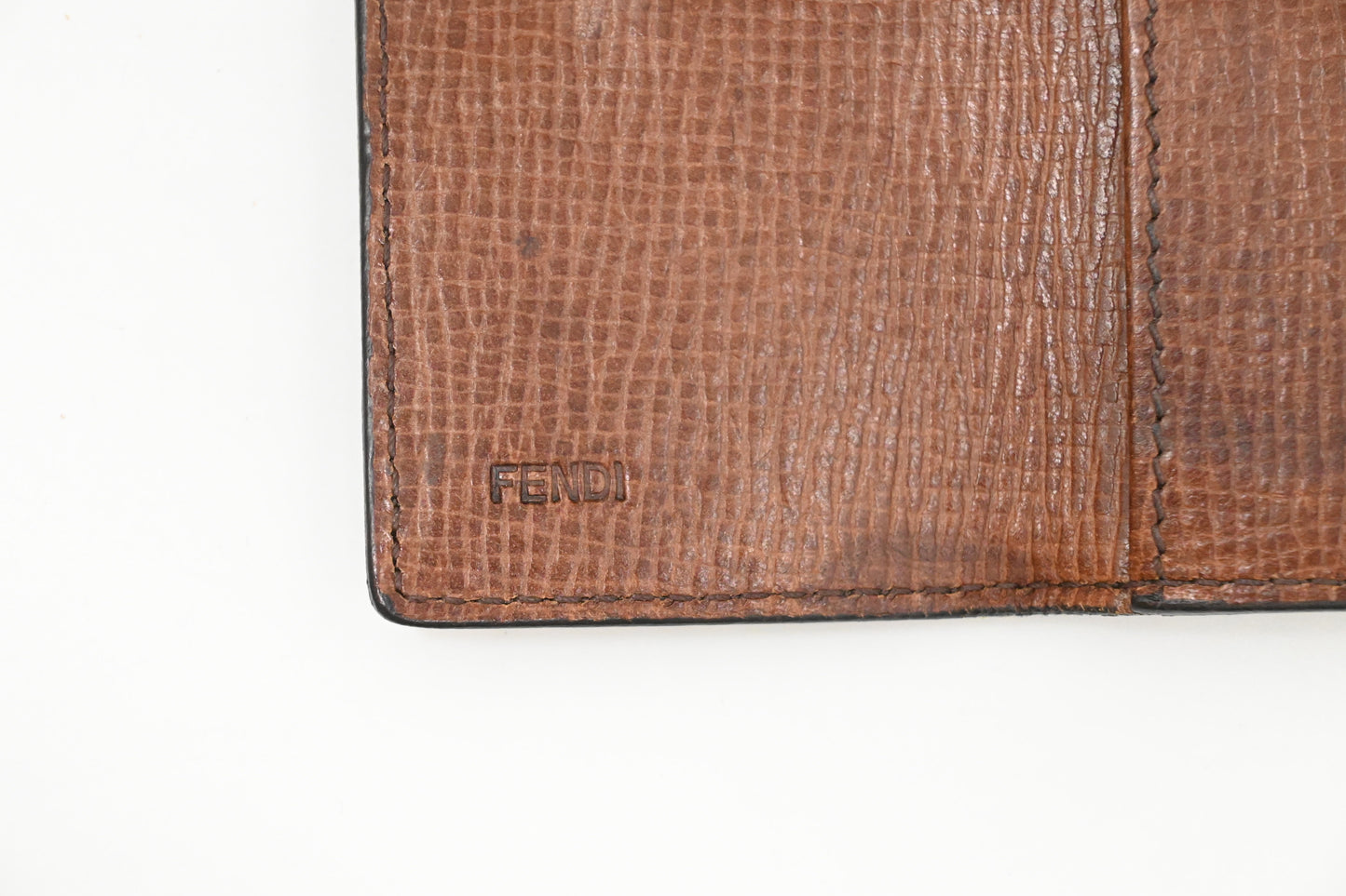 Fendi 6 Key Case in Zucca Canvas