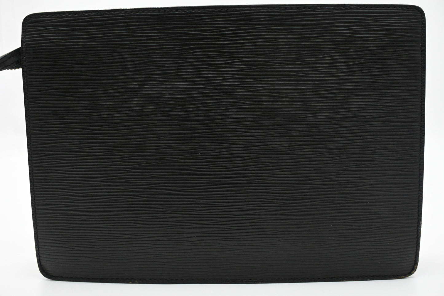 Louis Vuitton Pochette Homme in Black Epi Leather