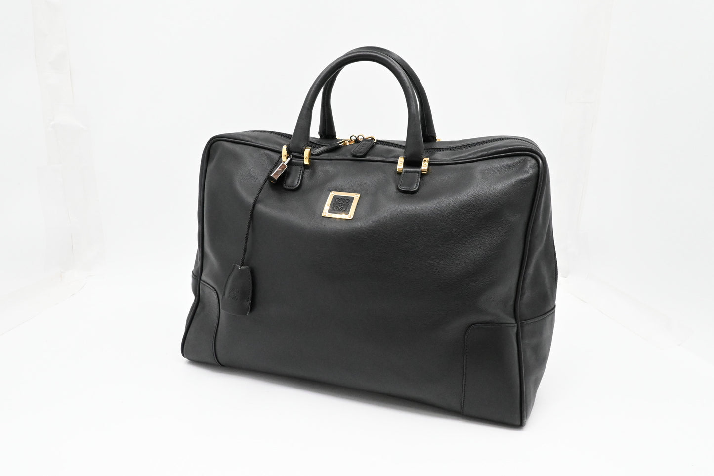 Loewe Large Amazona in Black Leather