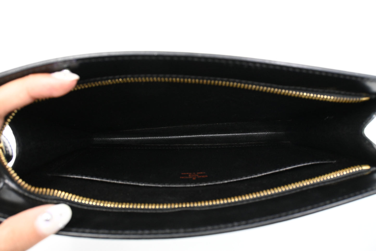 Louis Vuitton Pochette Homme in Black Epi Leather