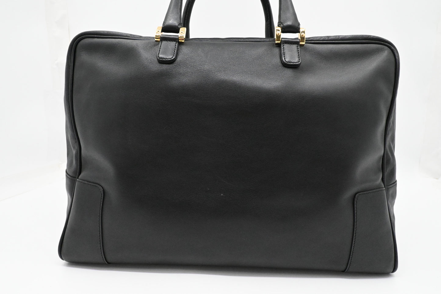 Loewe Large Amazona in Black Leather
